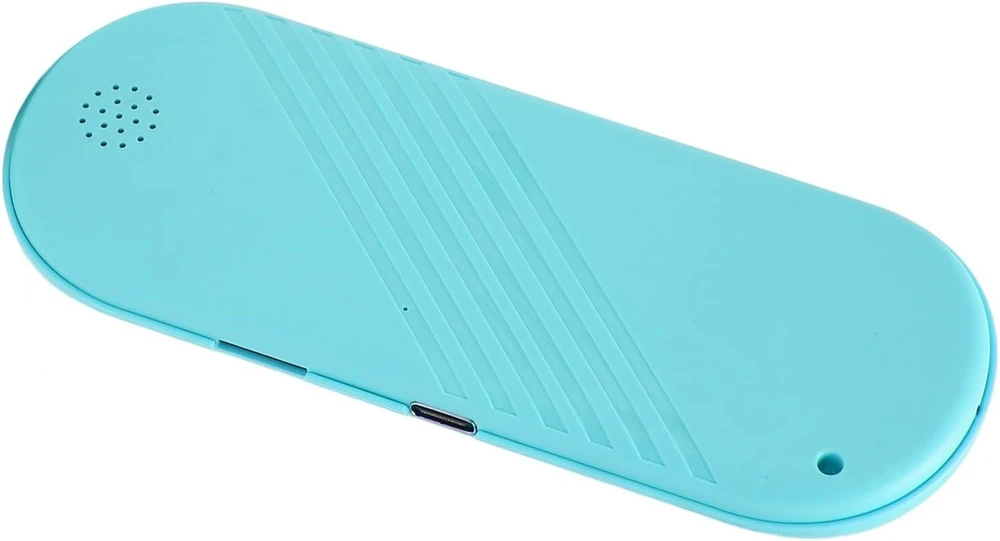 Kompiuterio kolonėlės Sorandy pagalvės garsiakalbis, kaulinio laidumo belaidė bluetooth miego pagalba su daugiafunkciniu stereo giliu žemu dažniu, baltojo triukšmo aparatas, nešiojamas garsiakalbis po pagalve (mėlynas)