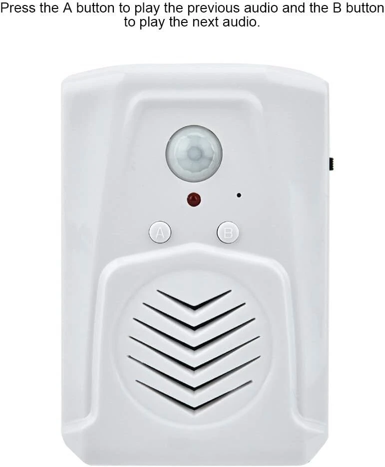 Kompiuterio kolonėlės Usb baterijomis maitinamas judesio signalizatorius mp3 garso grotuvas infraraudonųjų spindulių tv jutiklis indukcinis durų skambutis
