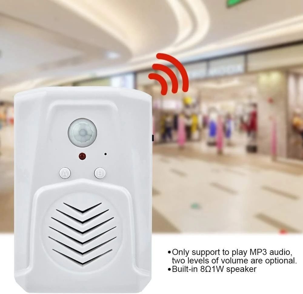 Kompiuterio kolonėlės Usb baterijomis maitinamas judesio signalizatorius mp3 garso grotuvas infraraudonųjų spindulių tv jutiklis indukcinis durų skambutis
