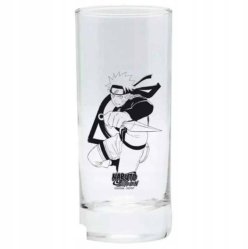 Konoha rinkinys: stiklas + Naruto Shippuden espresso rinkinys