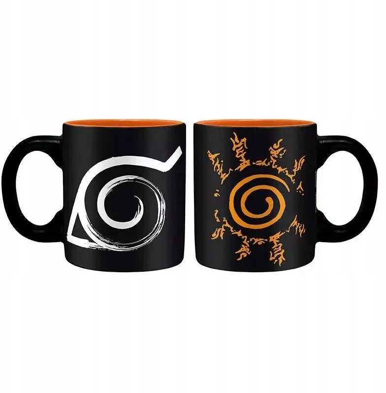 Konoha rinkinys: stiklas + Naruto Shippuden espresso rinkinys