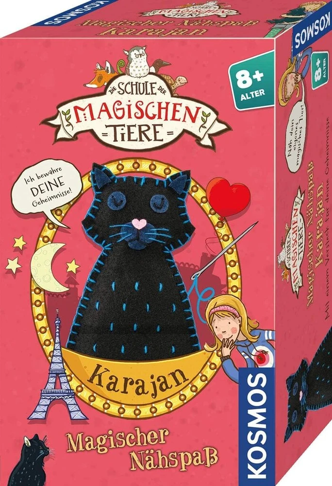 Kosmos „die Schule der magischen Tiere“ Magiško siuvimo pramogos vaikams (vokiečių kalba)