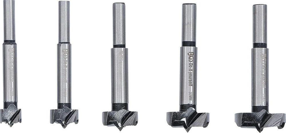 Kraftmann 92025 forstner grąžtų rinkinys, 5 vnt.