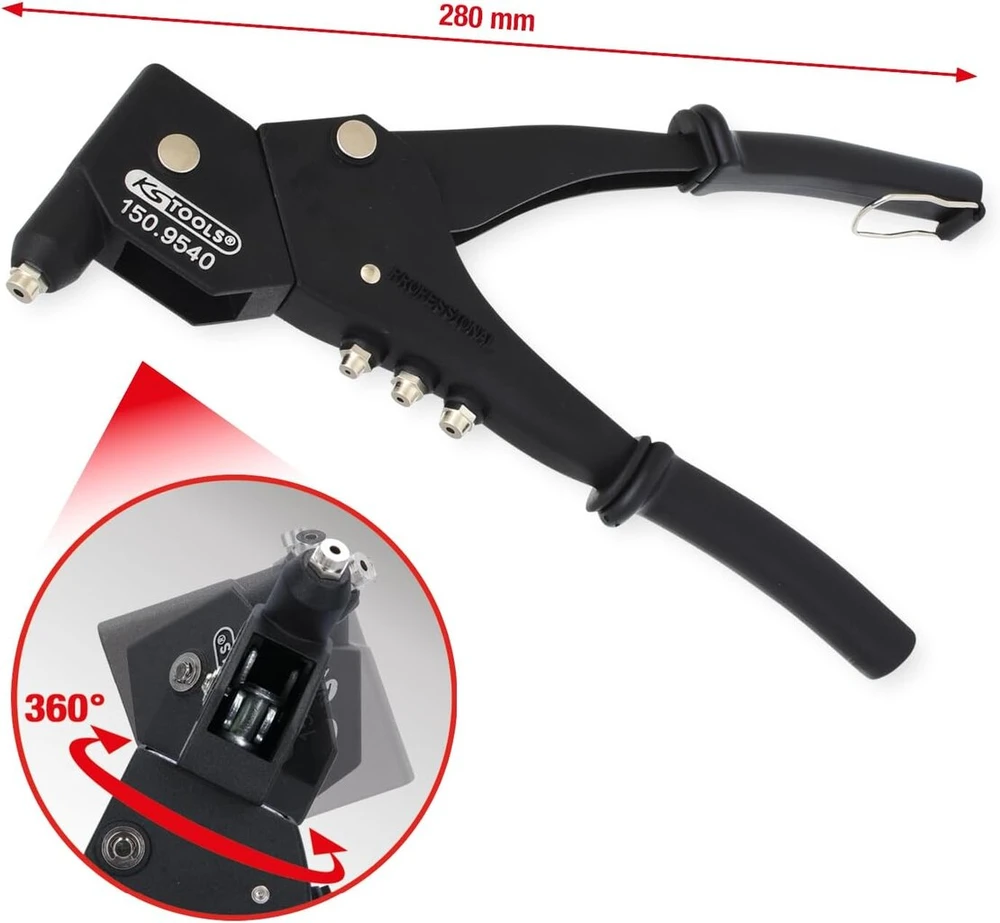 Ks tools 150.954 rankinis kniediklis, pasukamas, 21 mm