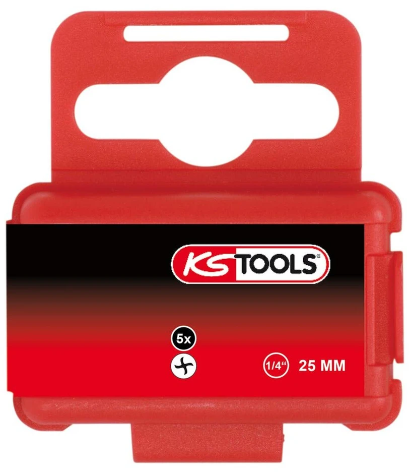 Ks tools 911.3638 1/4 colio classic bit torque, 25 mm, 4 mm, 5 vnt.