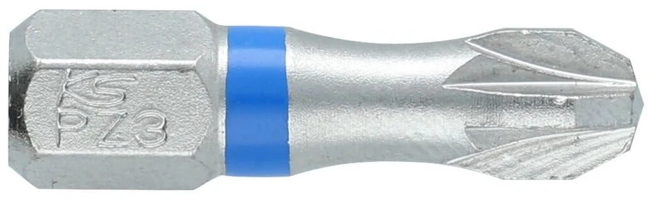 Ks tools 9183215 torsion power bit, 25 mm, pz3 ilgis 1/4 "