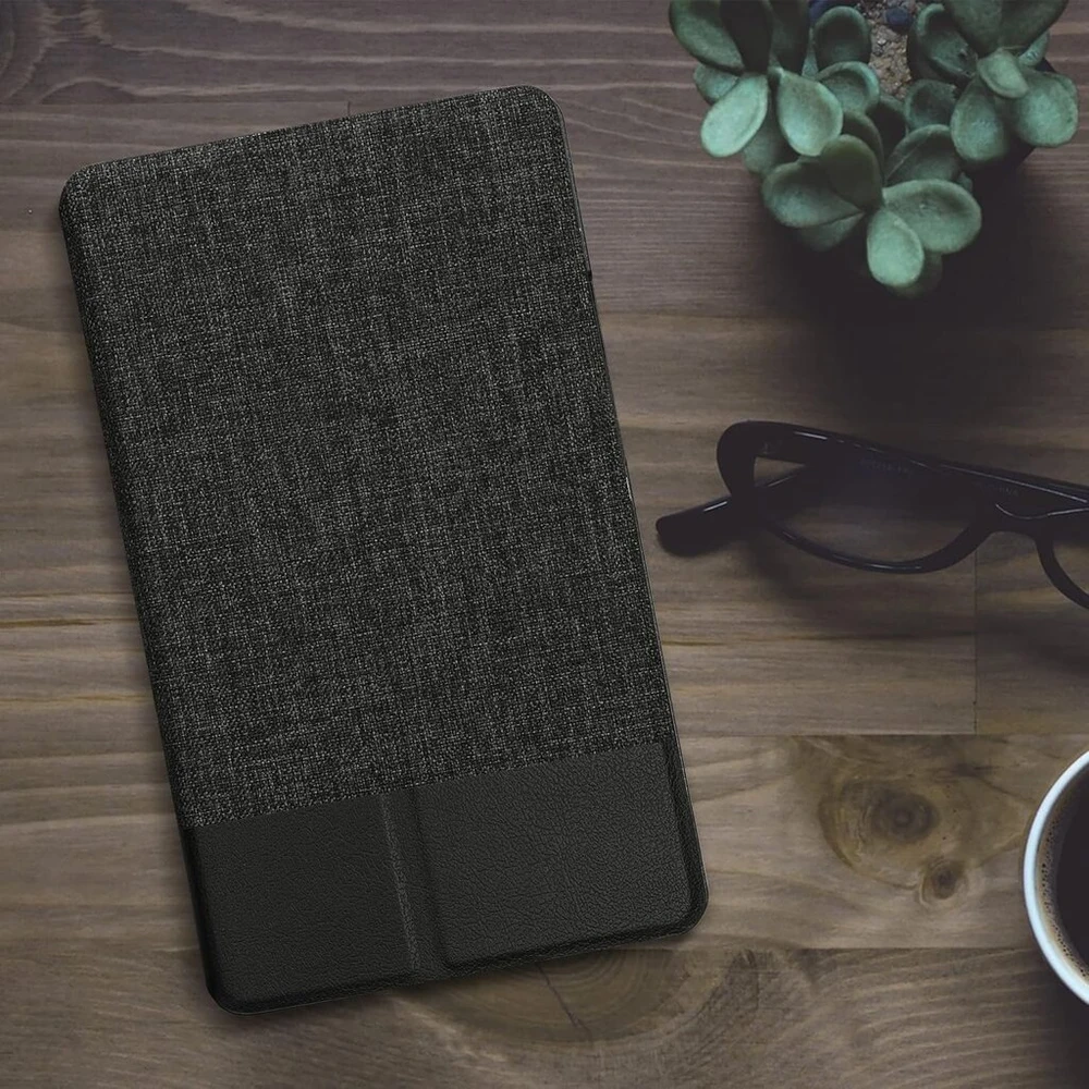 Kwmobile apsauginis dėklas, suderinamas su huawei mediapad m3 8.4 - plonas planšetinio kompiuterio dėklas su stovu