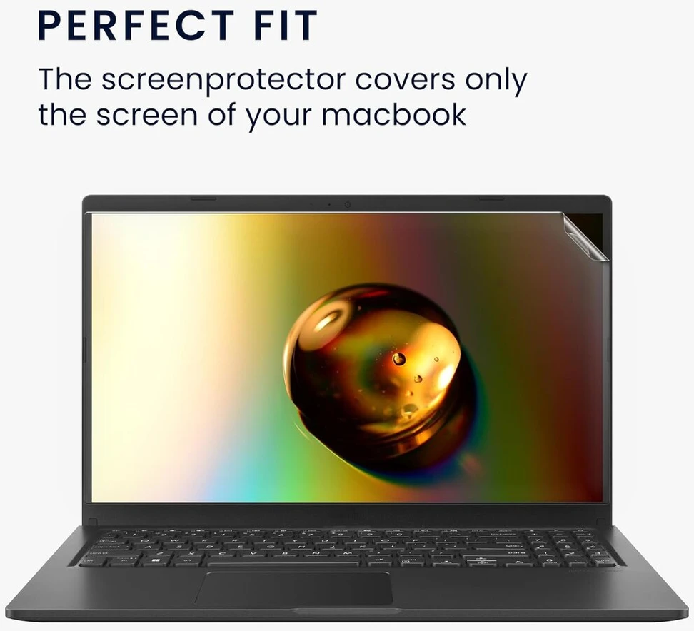 Kwmobile matinis ekrano apsaugos skydelis, suderinamas su Asus Vivobook 15 15.6 colių 1335u, apsauga nuo akinimo