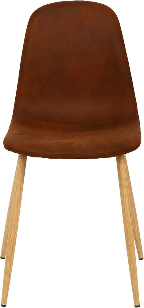 La Chaise Spola Alberca kėdė, audinys, lazdyno riešuto ruda, 45 cm (p) x 53 cm (g) x 87,5 cm (a)