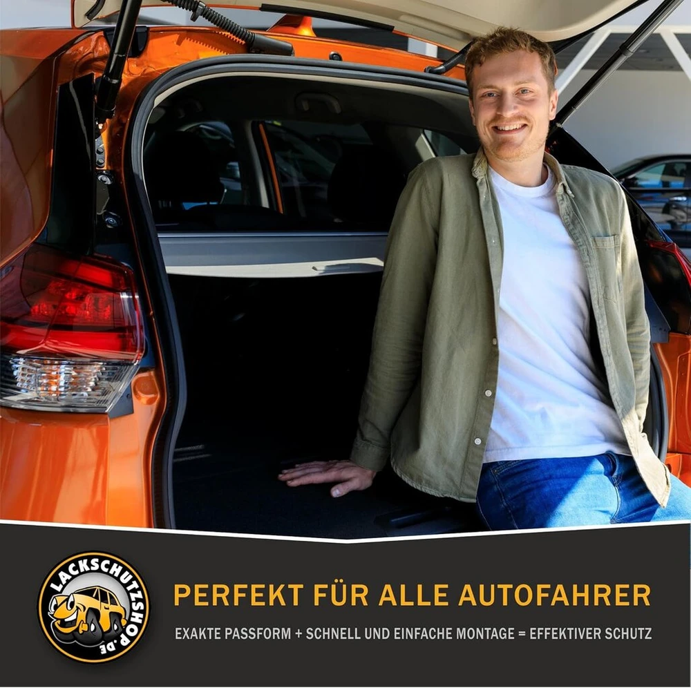 Lackschutzshop Apsauginė plėvelė, skaidri, tinkama renault austral nuo 2022 m., bagažinės slenksčio apsauga, automobilio aksesuarai kaip apsauga nuo įbrėžimų, kraštų apsauga ir automobilis