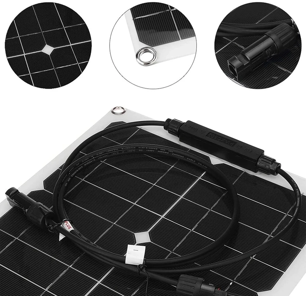 Lankstus 25w 12v Monokristalinis Saulės Skydelis