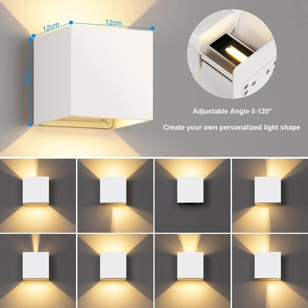 Lauko sieninis šviestuvas Ledmo 20 W IP65