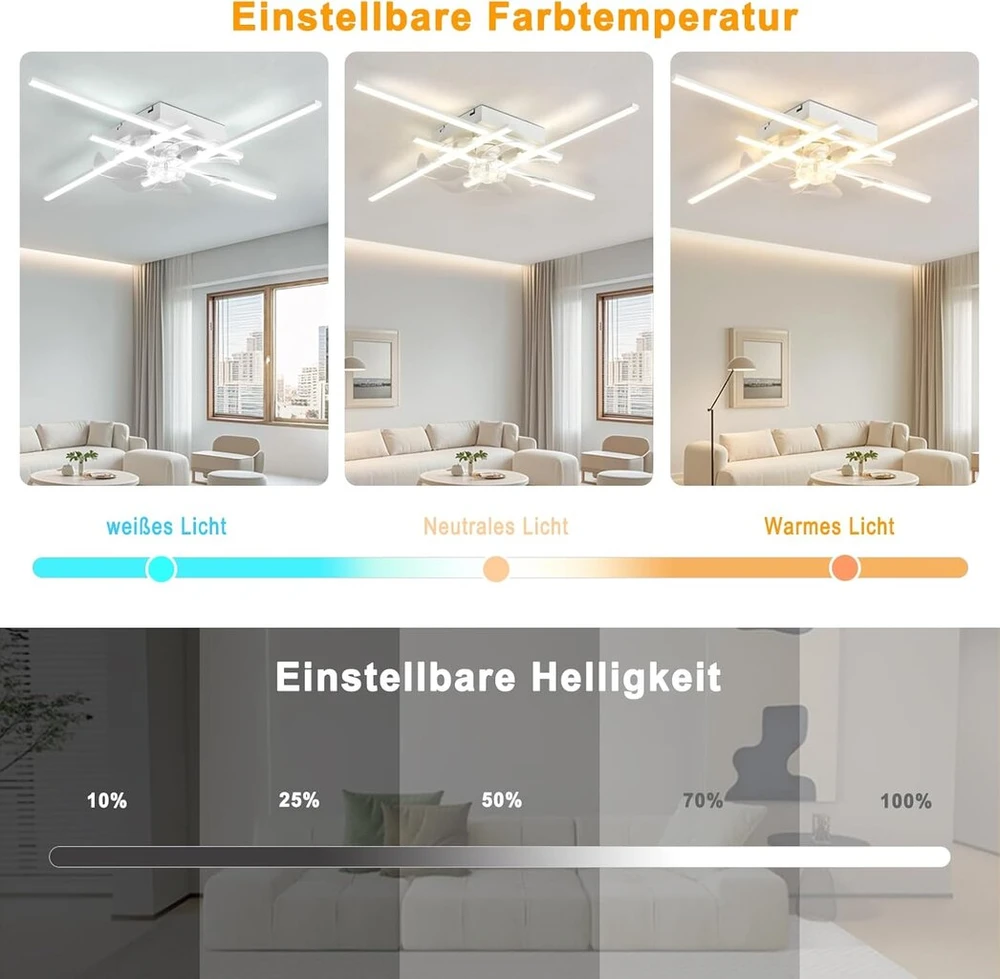 Led lubų ventiliatorius su apšvietimu 39 w lubinis šviestuvas su ventiliatoriumi tylus reversinis šviestuvas su ventiliatoriumi 3 spalvų temperatūros 6 greičių lubų ventiliatorius su šviesa miegamajam svetainei
