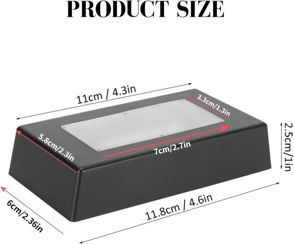 Led šviesos pagrindas, led stendas prekių ekspozicijai, spalvą keičiantis šviesos stovas su usb laidu 3d krištolo statulėlėms, papuošalams