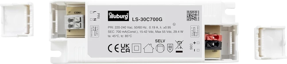 Led transformatorius 700 Ma pastovios srovės 11 W - 30 W be mirgėjimo led maitinimo šaltinio tvarkyklė