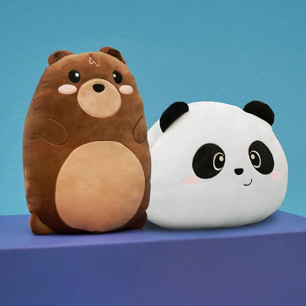 Legami - itin minkštas! Panda tema, rankų šildytuvas, itin minkštas, dovanos idėja, 34 x 26 cm