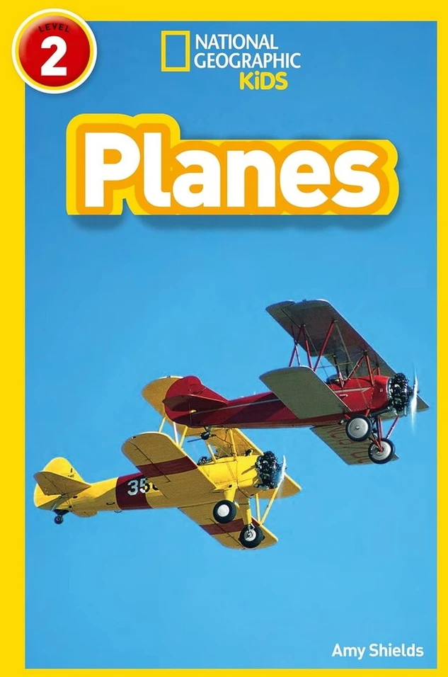 Vinilinė plokštelė Lėktuvai: 2 lygis (national Geographic Readers)