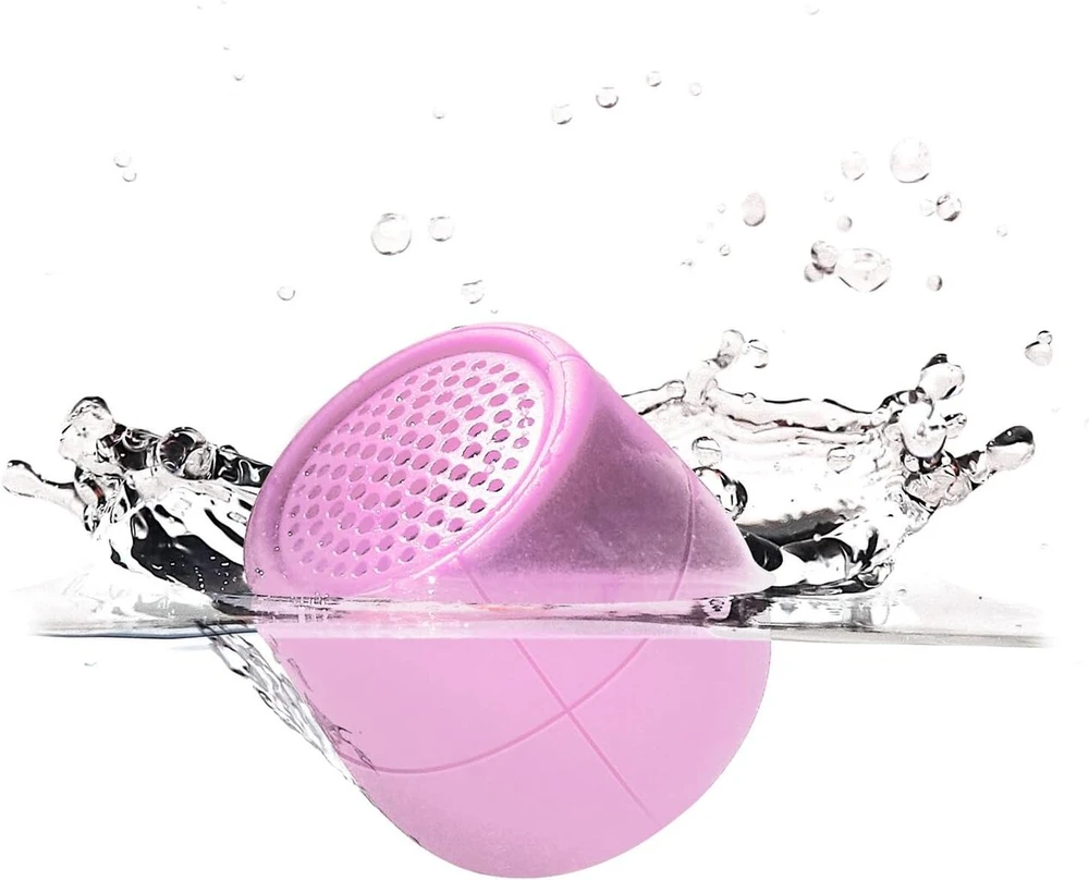 Kompiuterio kolonėlės Lexon Mino X Bluetooth garsiakalbis, atsparus vandeniui, 3w, rožinis