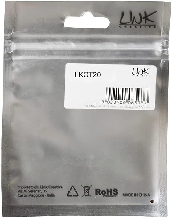 Link Lkct20 plokščias telefono kabelis Rj12 6p6c, juodas, 2 m