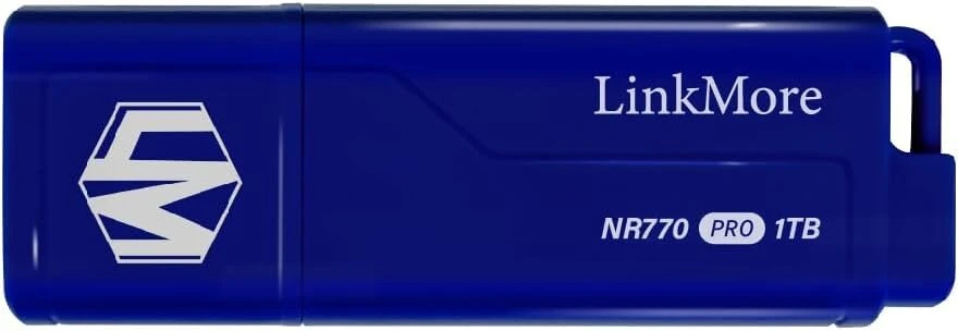 Linkmore Nr770 1tb Usb 3.2 Gen2 atmintinė, skaitymo greitis iki 1000 Mb/s, rašymo greitis iki 800 Mb/s
