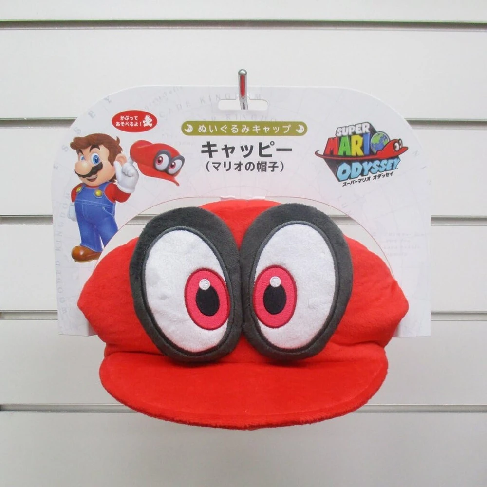 Little Buddy Llc Super Mario Odyssey Cappy (mario kepurė), 20 cm pliušinis žaislas