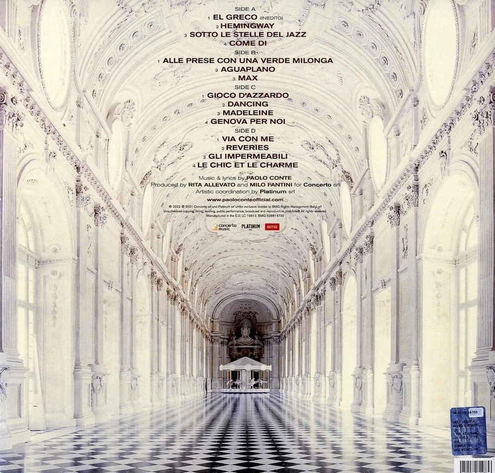 Vinilinė plokštelė Live at Venaria Reale (crystal Version)