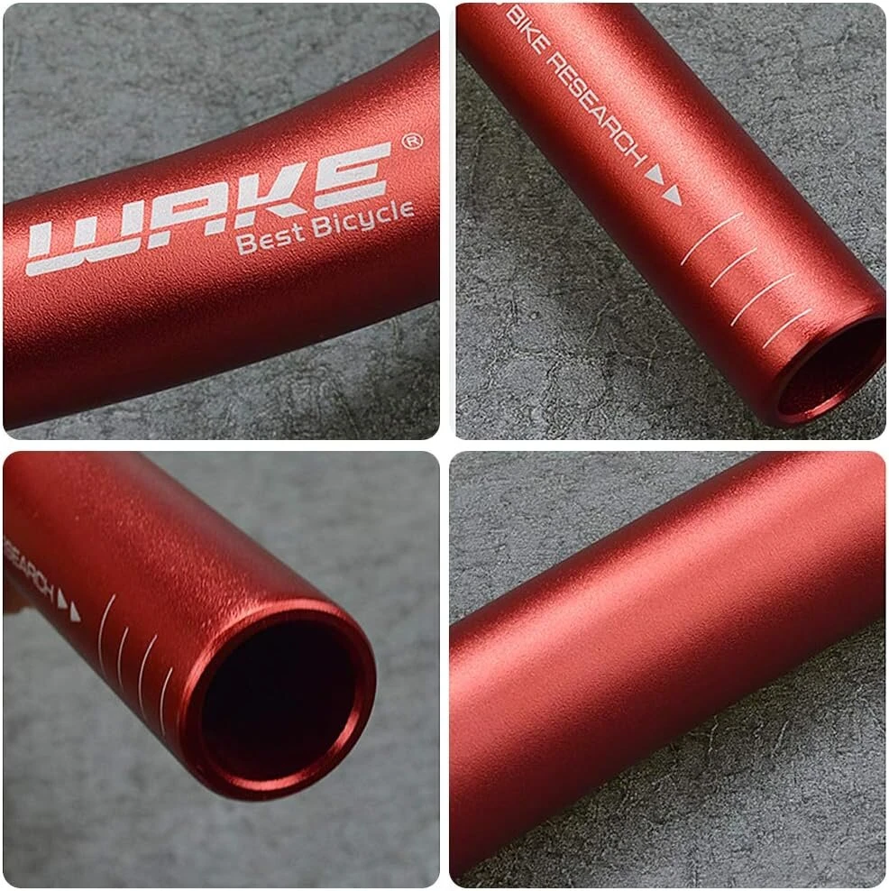 Lixada aliuminio lydinio kalnų dviračio vairo pakėlimo vairas kalnų dviračiams juodas/raudonas/mėlynas/auksinis 31.8x720mm/31.8x780mm