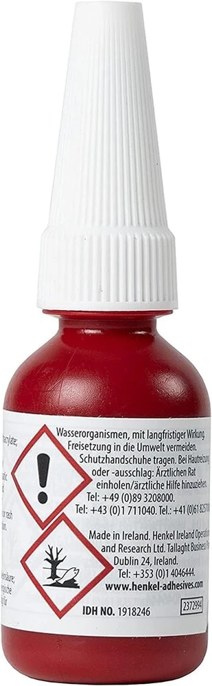 Loctite 243 Sriegių Fiksatorius, Vidutinio Stiprumo, 10 ml