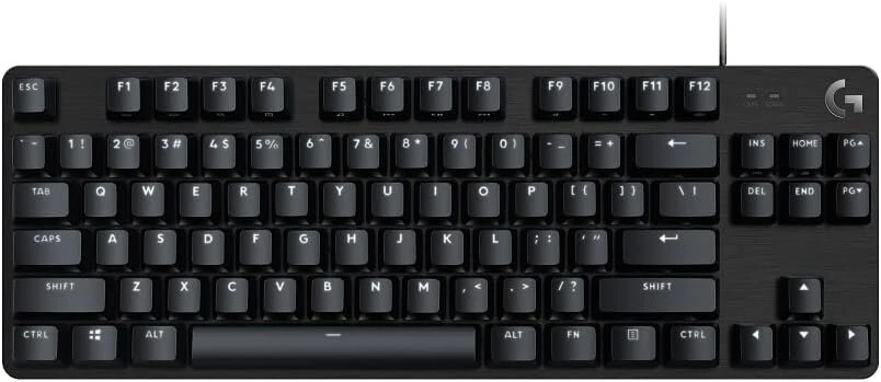Logitech G G413 Tkl Se mechaninė žaidimų klaviatūra - kompaktiška klaviatūra su apšvietimu, mechaniniai taktiliniai jungikliai, anti-ghosting funkcija, suderinama su Windows, Macos, itališka