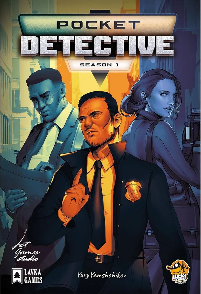 Lucky Duck Games Pocket Detective: Season 1