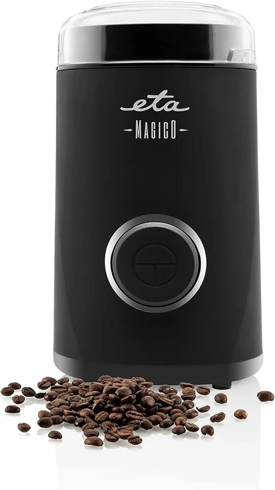 Kavamalė Magico elektrinis kavos malūnėlis su malimo kamera - 150 W, 50 g kavos pupelių, iki 29 000 aps/min, juodas