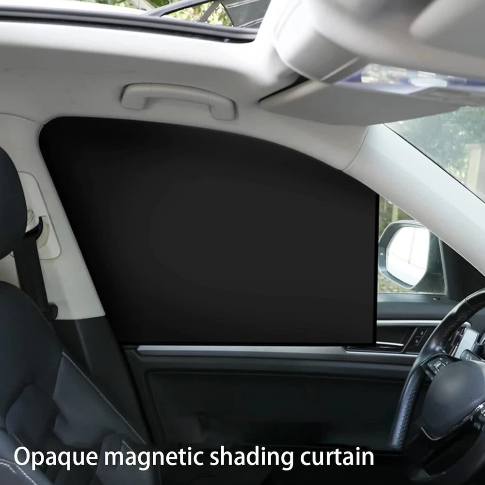 Magnetinis automobilio skydelis nuo saulės su uv apsauga, automobilio užuolaida, lango uždangalas, šoninio lango tinklelis kūdikiams, vaikams, naminiams gyvūnams, suaugusiems, automobilio šoninis galinis skydelis nuo saulės, asmeninė privatumo uždanga, 4