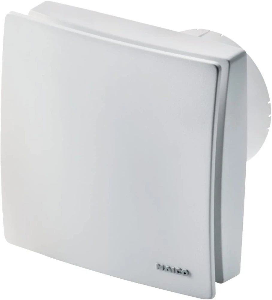 Maico Original Eca 100 ipro K, 0084.0205, elektrinis vidinis uždarymas, dviejų pakopų, mažo kambario ventiliatorius, voniai, tualetui, sandėliukui, rūsiui