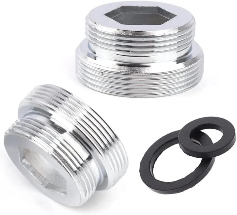 Maišytuvo aeratoriaus adapteris, 22 mm standartinis išorinis sriegis, žalvarinis vandens valymo filtro jungtis, virtuvės kriauklė, aeratoriaus adapteris (m22–m28)