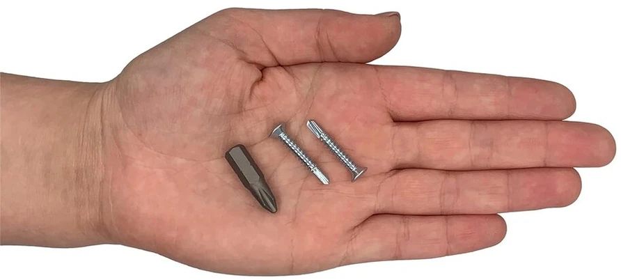 Marcopol 400 vnt. Din 7504 P cinkuoto plieno 3.9 x 25 mm savisriegių varžtų pakuotė (ph) Phillips įleidžiama galvutė savisriegiai (400, 3.9 x 25 mm)