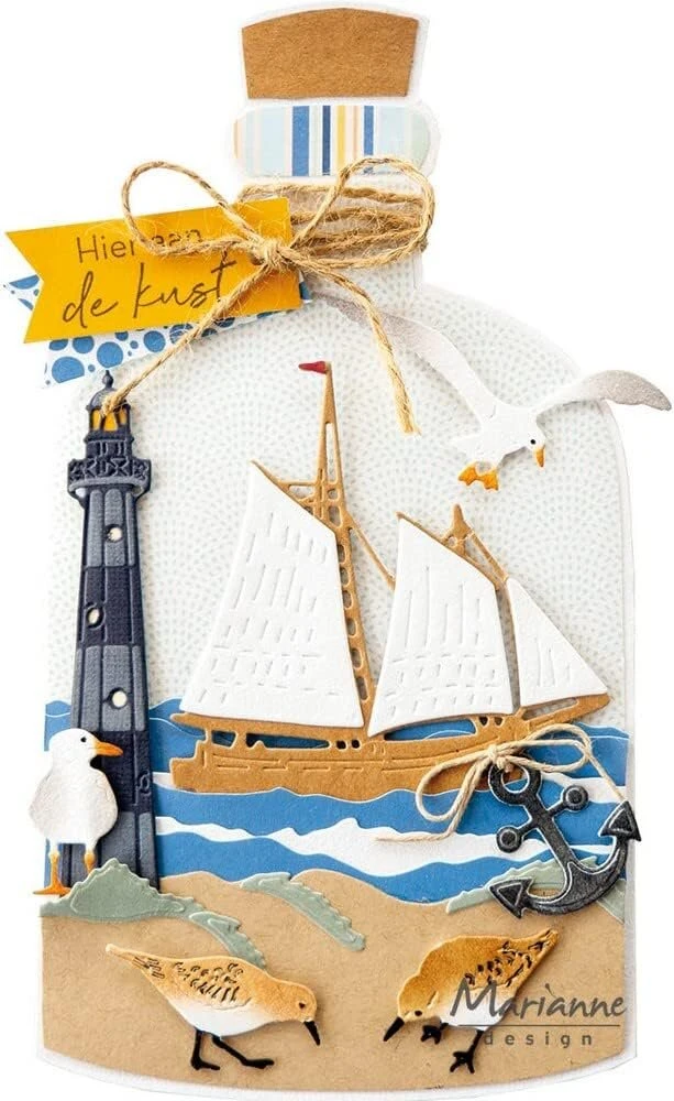 Marianne Design Lr0809, šviesiai mėlyna, vienas dydis