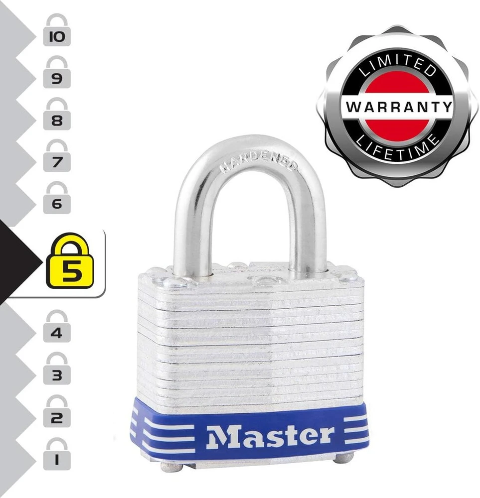 Master Lock 3eurd 38mm laminuota pakabinama spyna