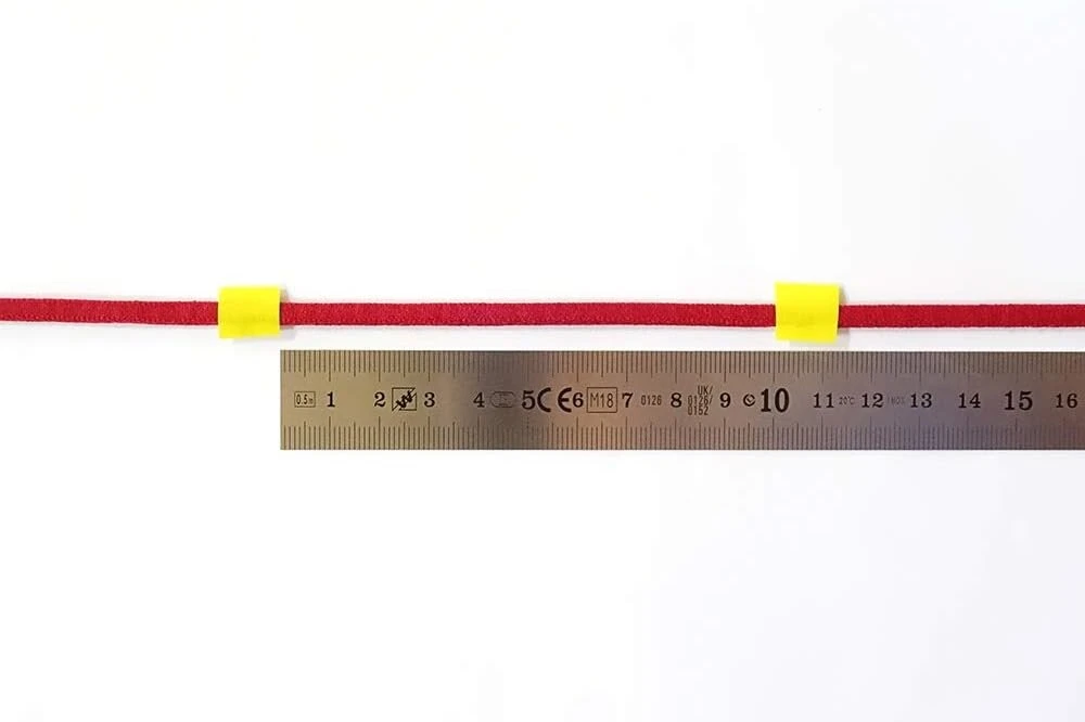 Matsa Ce/0000 25m apvali virvė 5mm minkšta elastinė virvelė apyrankėms, plaukų gumelėms, rankdarbiams, drabužiams, siuvimui, ecru