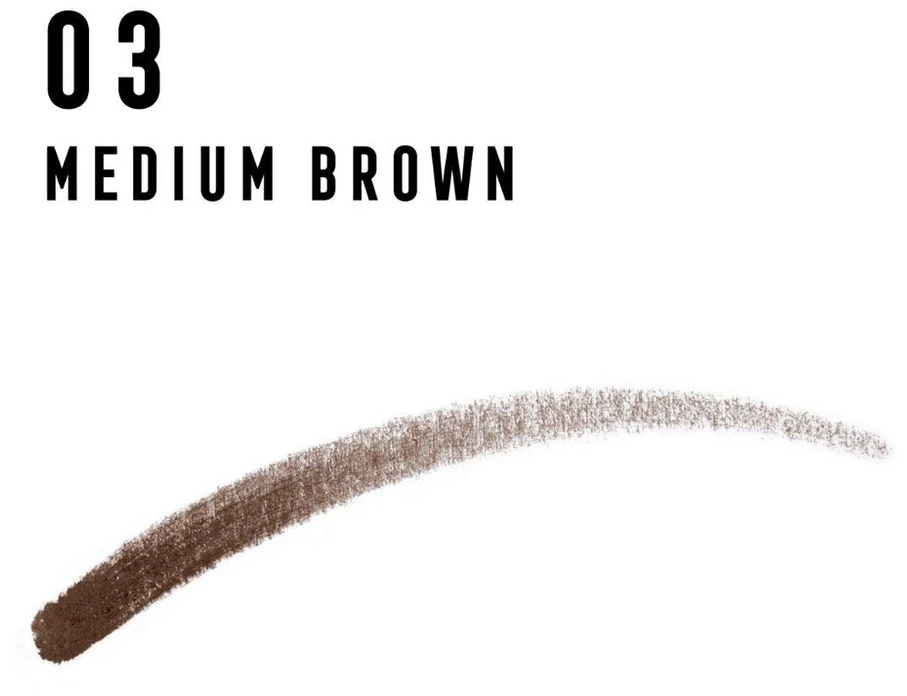 Max Factor Real Brow Fill & Shape pieštukas antakiams, 10 g