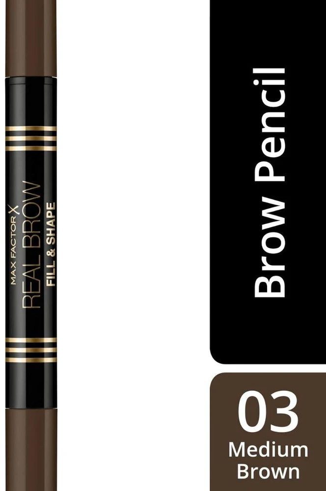 Max Factor Real Brow Fill & Shape pieštukas antakiams, 10 g
