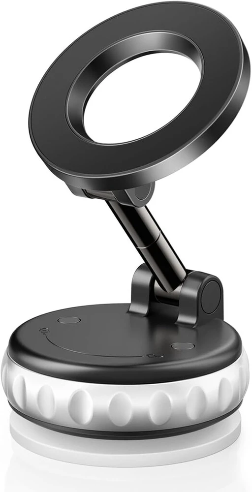 Maxtachi magnetinis telefono laikiklis automobiliui, sulankstomas ir 360° besisukantis, tinka magsafe automobiliniam laikikliui ant prietaisų skydelio, lydinio magnetinis telefono laikiklis, skirtas iphone 16, 15, 14, 13, 12
