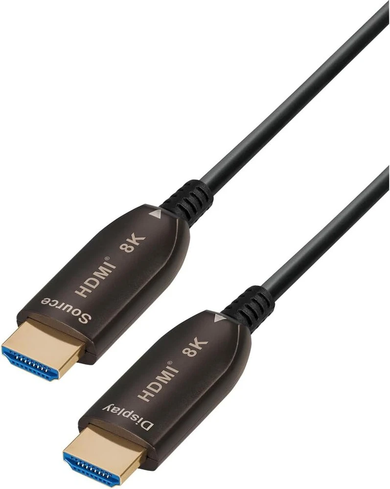 Maxtrack Active Hdmi® šviesolaidinis kabelis C507-50ml - Hdmi 2.1, 8k @ 60hz, 4k @ 120hz, Earc, 3d, Hdr, Hdcp 2.2, Yuv 4:4:4, iki 100 m atstumas
