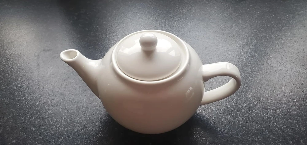 Mcentee's Dublin keramikinis arbatinukas 600 ml (2 puodeliai) su išimamu nerūdijančio plieno infuzoriumi
