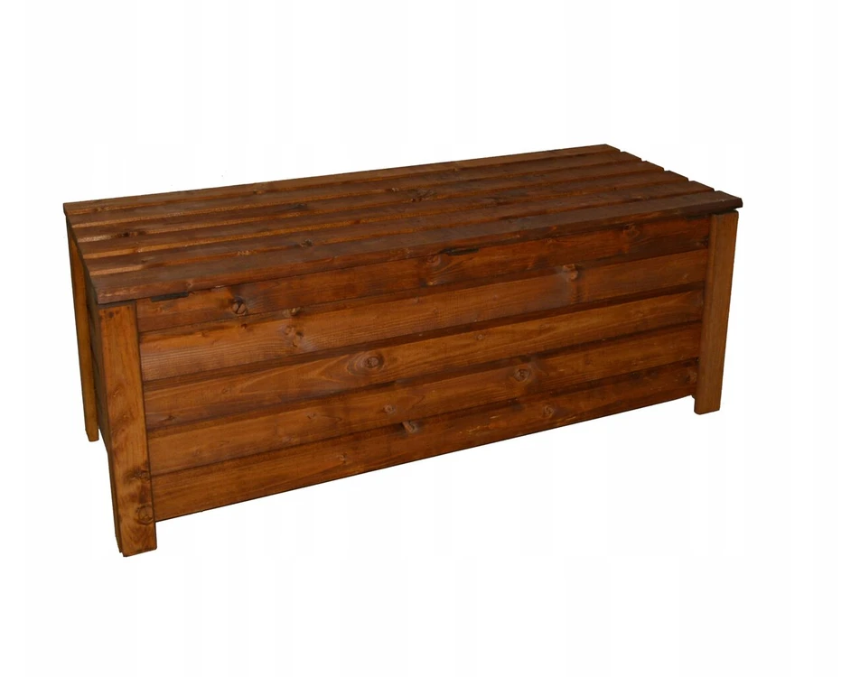 Medinė sodo dėžė - skrynia - 120 cm