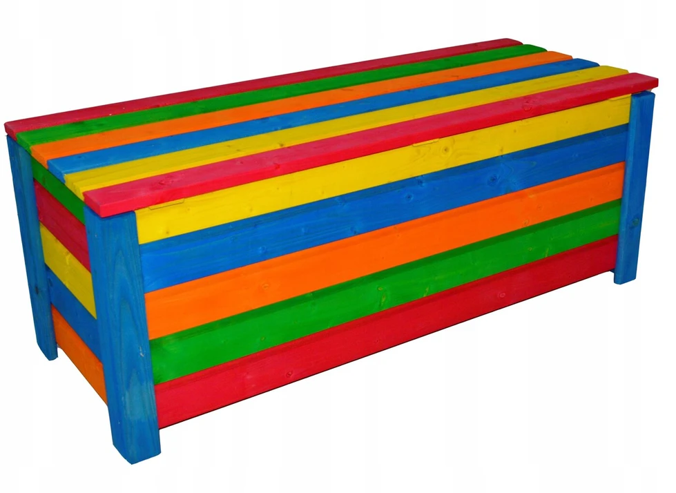 Medinė sodo dėžė - skrynia - 120 cm