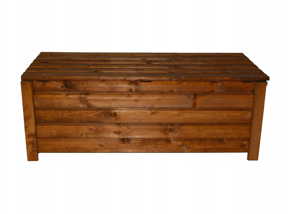 Medinė sodo dėžė - skrynia - 120 cm