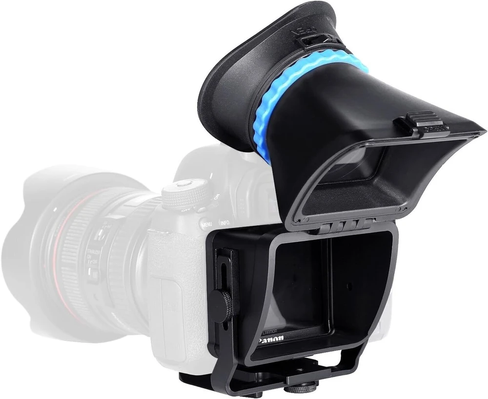 Meike/mcoplus Mk-vf2 Lcd ekrano vaizdo ieškiklio prailgintuvas, skirtas Canon Nikon Dslr fotoaparatams su 3–3,2 colių Lcd ekranu (vaizdo ieškiklis Mk-vf2)