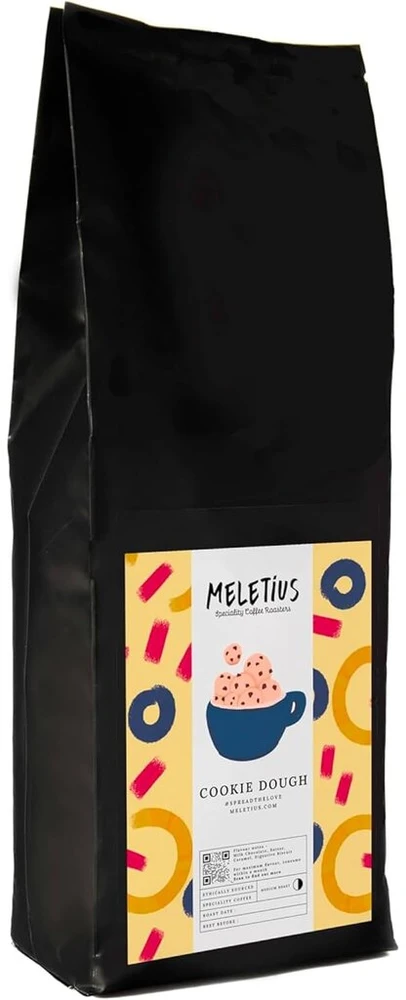 Kavamalė Meletius Specialities Coffee Roasting - kavos pupelės 1kg | vidutinio skrudinimo | kavos mišinys | biskvitinės tešlos skonio su pienišku šokoladu, sviestu, karamele, digesty tipo sausainiais | aukščiausias sca įvertinimas