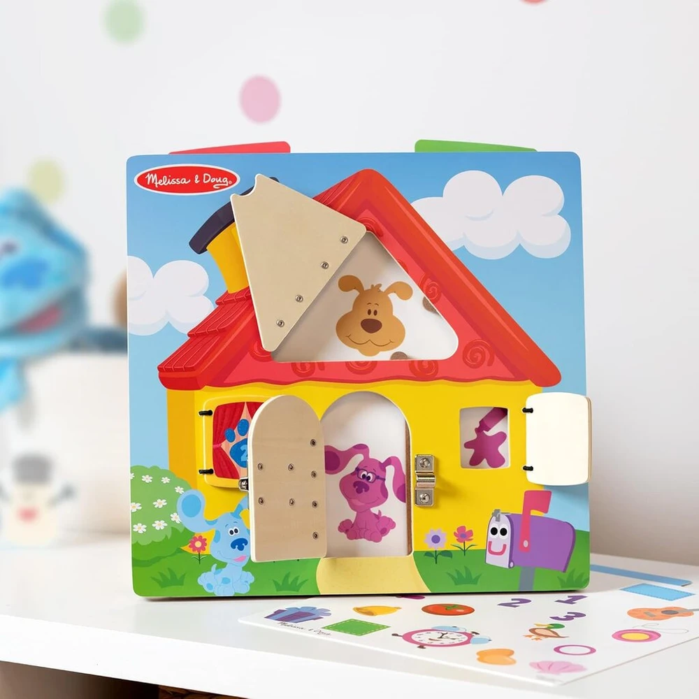 Melissa & Doug Medinis "mėlynas's Clues" Žaidimų Lentelė su Kortelėmis