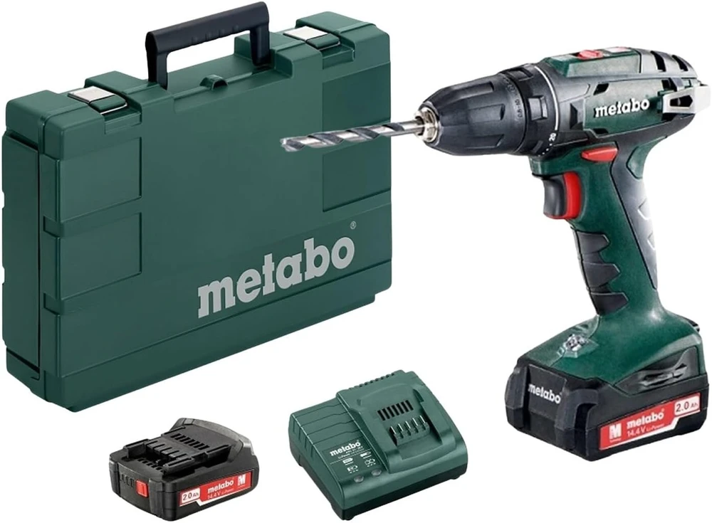 Metabo 13 mm akumuliatorinis gręžtuvas-suktuvas Bs 14.4, 1 vnt., 602206540